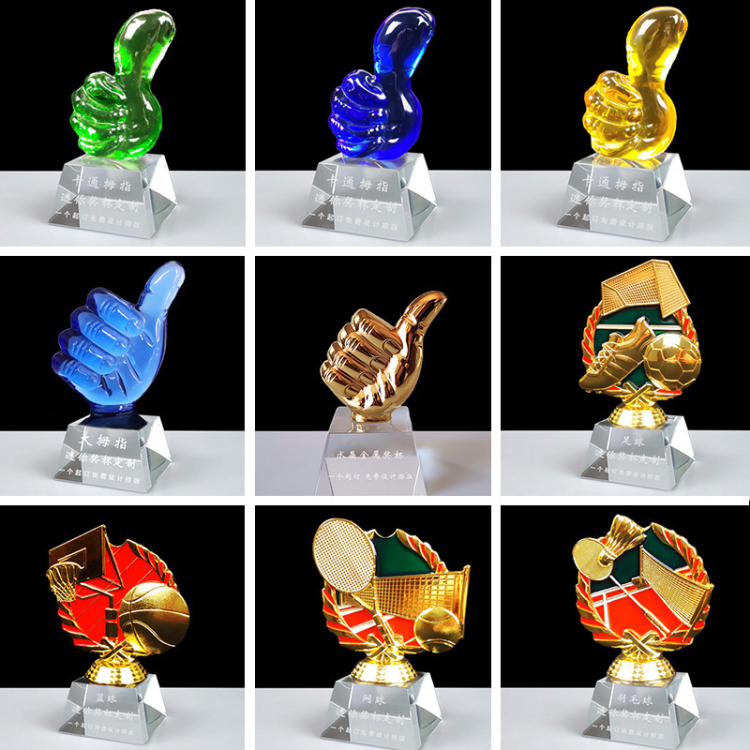 Customized Top Quality Jade Glass Award Crystal Plaque Trophy For Business Gift and school