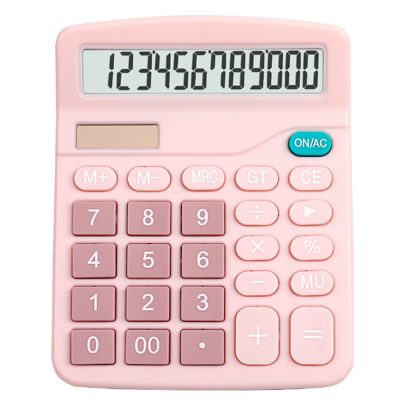 12 Digits Electronic Calculator Large Screen Desktop Calculators Home Office School Calculators Financial Accounting Tools