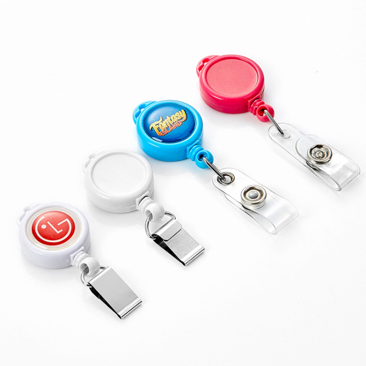 Cheap Custom Logo Retraceable Badge Reel ID Holder