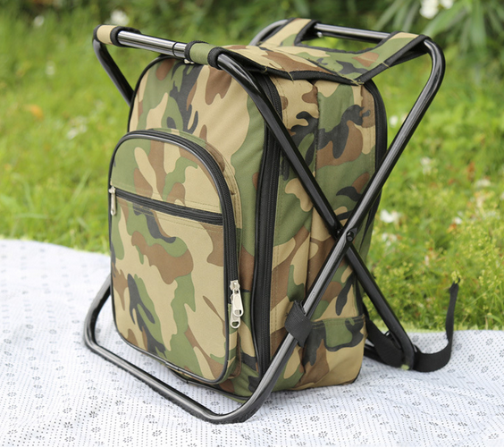 4 Persons Foldable Picnic Backpack with Picnic tools set for traveling BBQ Camping