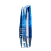 Hand Made Colorful Custom Shape Logo High End Business Anniversary Meeting Gift K9 Crystal Award Trophy