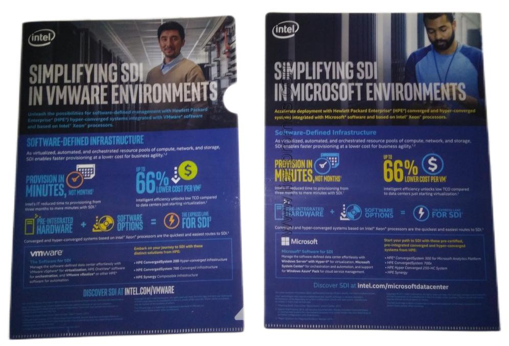 Intel L Shape File Folder