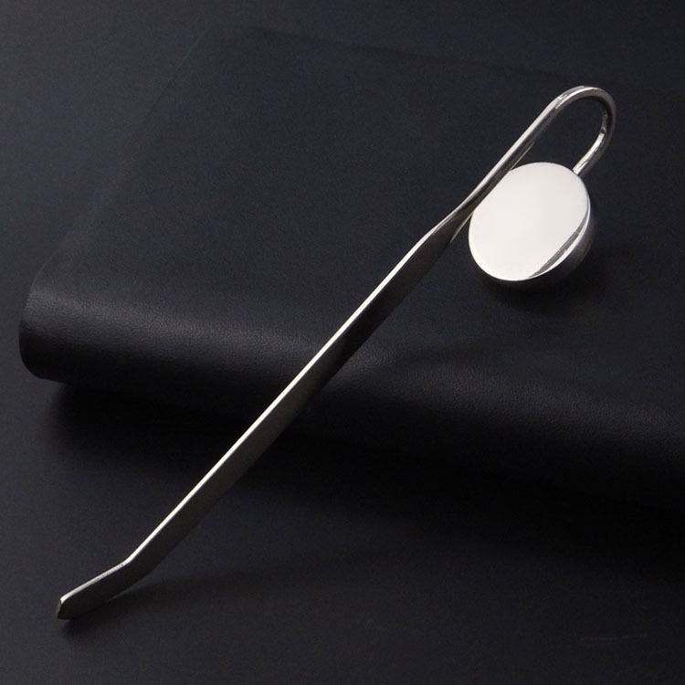 Promotional Bookmarks Custom Metal Laser Logo Bookmarks Gift Bookmark