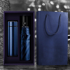 LED Display Thermal Bottle Umbrella Gift Set