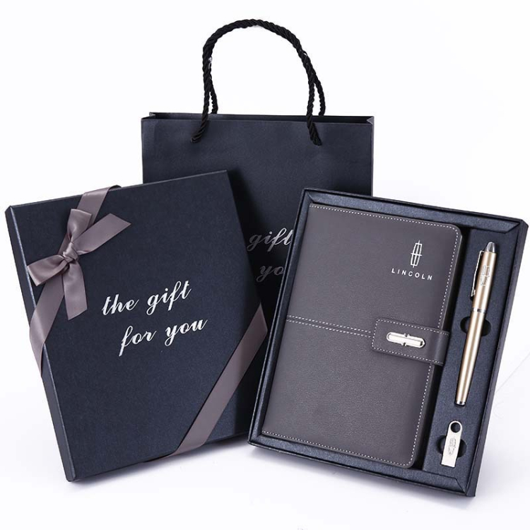 Car Marketing Events Gift Set Notebook Pen USB Gift Set with gift bags