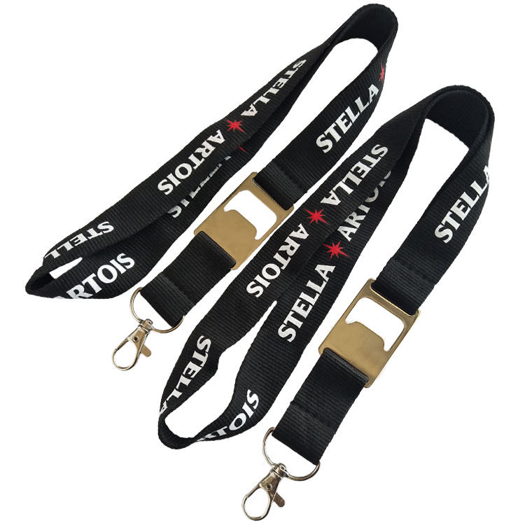 Sublimation Printing Office Exhibition ID Card Badge Holder Custom Lanyard