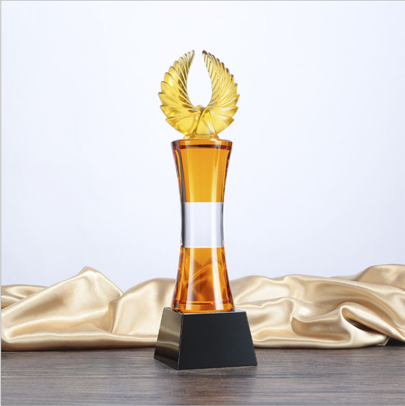 High Standard Crystal souvenir gift Factory Price Multiple sizes crystal crafts trophy