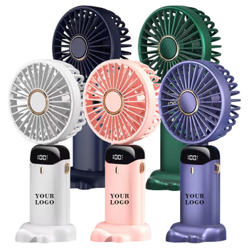 Custom Logo USB Fan Mini Rechargeable Hand Held Fan