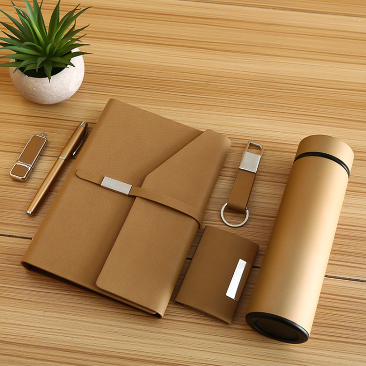 Business gift set Corporate event opening gift Creative thermos cup 6pcs gift set