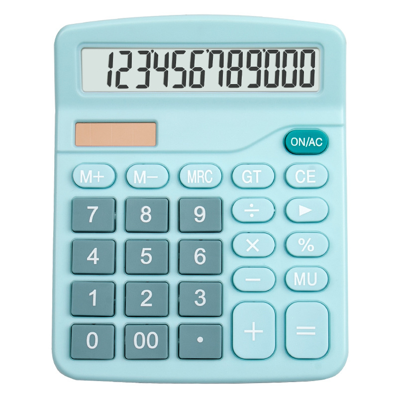 12 Digits Electronic Calculator Large Screen Desktop Calculators Home Office School Calculators Financial Accounting Tools