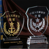 Business Gift Classic K9 Glass Award Crystal Plaque Trophy for Corporate and School Sports Anniversary Gift