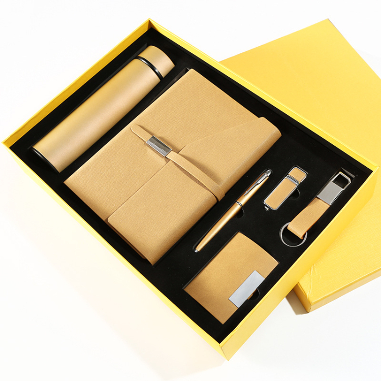 Business gift set Corporate event opening gift Creative thermos cup 6pcs gift set