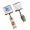 Custom Metal id Badge Reel with Custom Logo