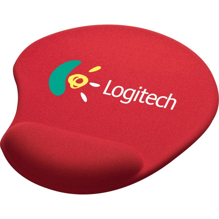 Custom Comfortable Nonslip wrist rest pad ergonomic support mouse pad with wrist support rest