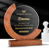 Custom Customized Crystal Trophy Glass Award Star Trophy Award