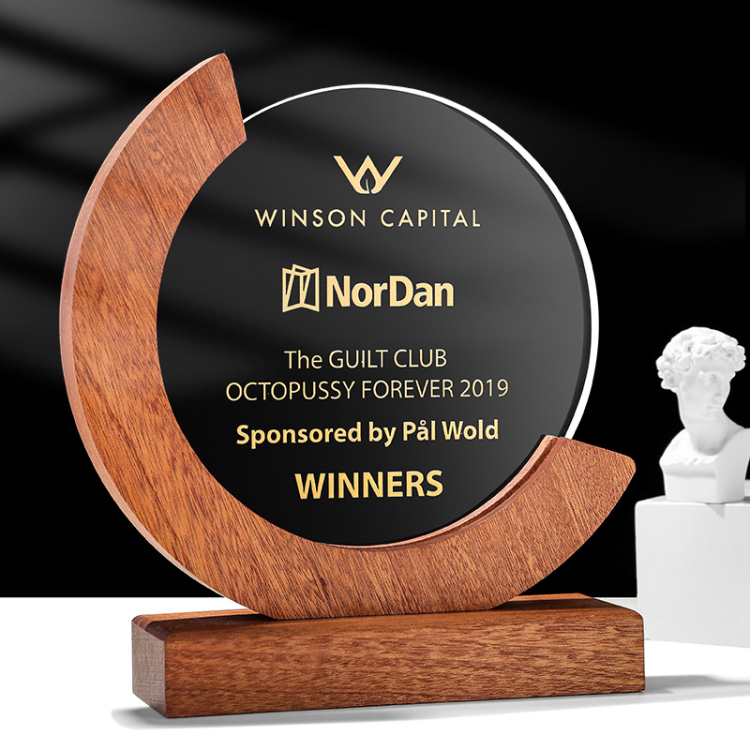 Custom Customized Crystal Trophy Glass Award Star Trophy Award