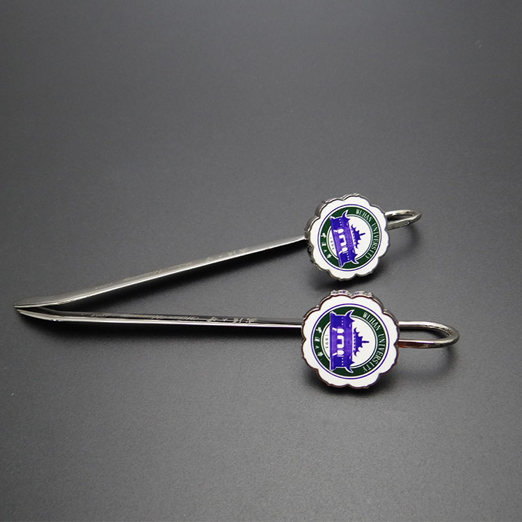 Promotional Bookmarks Custom Metal Laser Logo Bookmarks Gift Bookmark