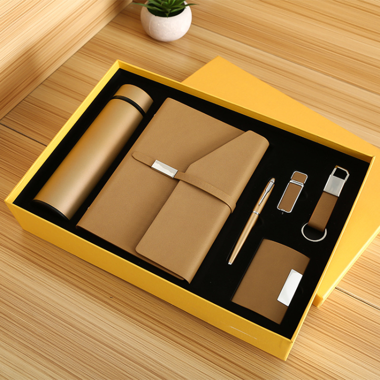 Business gift set Corporate event opening gift Creative thermos cup 6pcs gift set