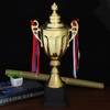 Cheap Award Trophies Custom Sports Marathon Running Trophy With Ribbon