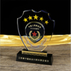 Business Gift Classic K9 Glass Award Crystal Plaque Trophy for Corporate and School Sports Anniversary Gift
