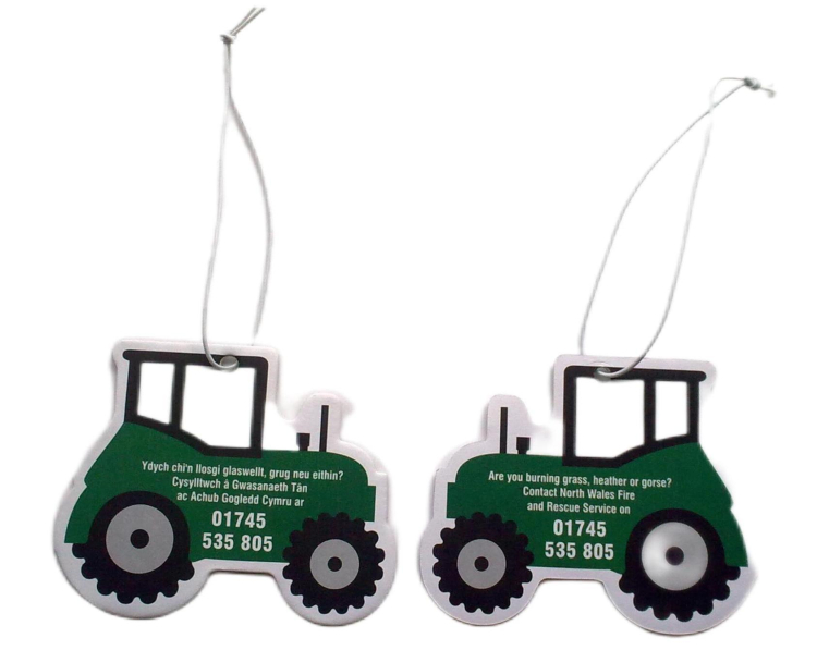 Customized Shape Logo Car Air Freshener