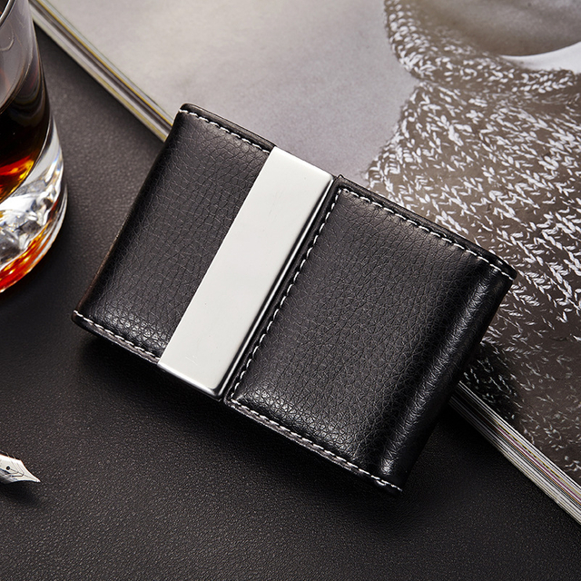 Luxury Business Card Case Leather Card Holder