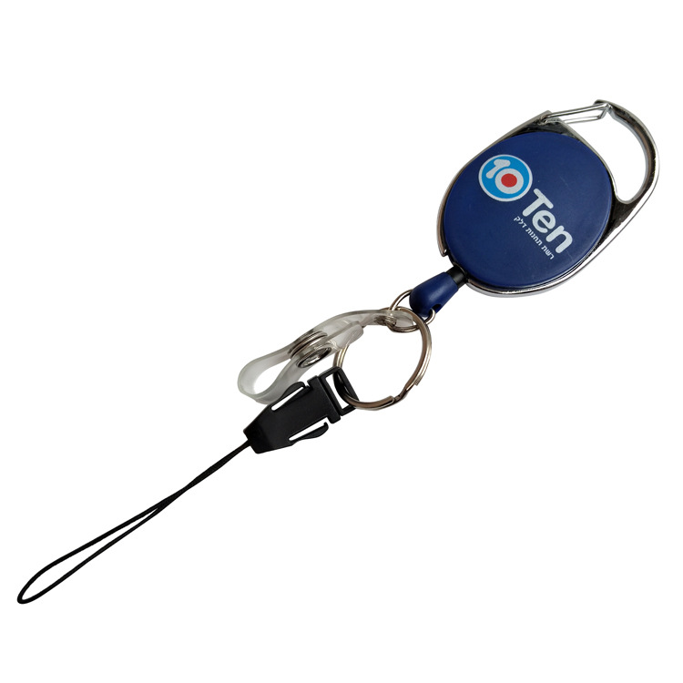 Custom Badge Holder Retractable Key Holder Badge Reel Name Badge Holders ID Card Clip