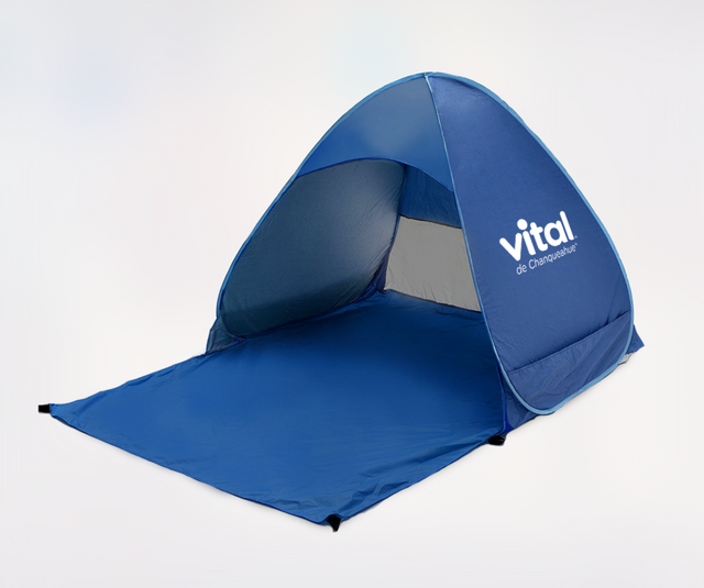 Camping Sun Shelter Portable Beach Tent with Carrying Bag Pop up Folding Beach Tent with Side Walls