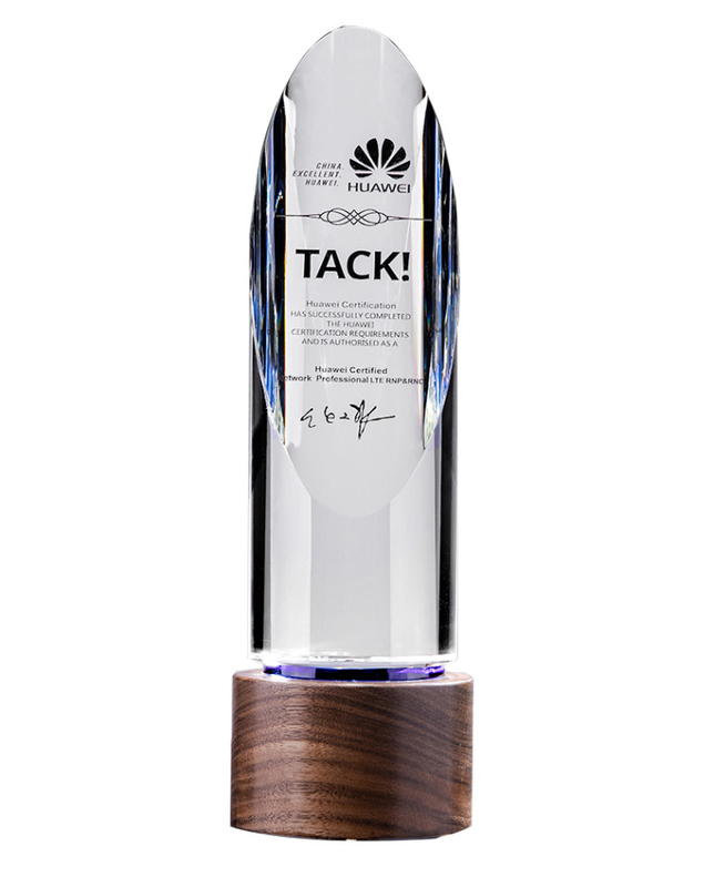 Corporate Gift Luxury K9 Crystal Madal Trophy