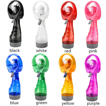 Summer Outdoor Travel Mini Logo Portable Cooling Spray Fan